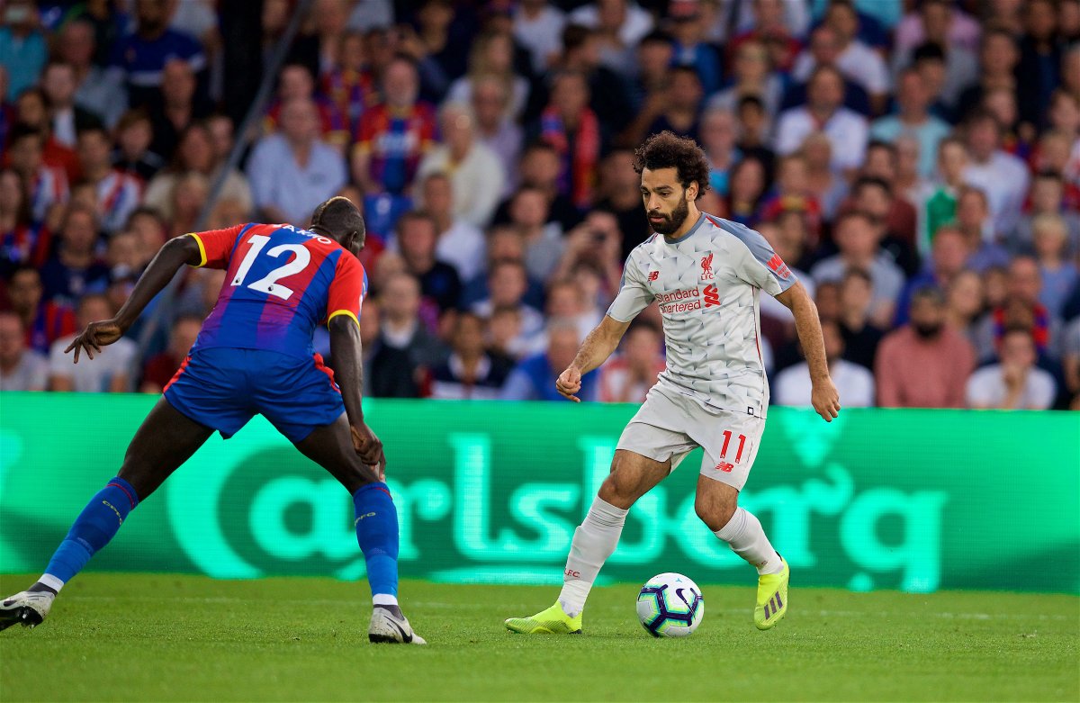 محمد صلاح خلال إحدى هجمات ليفربول