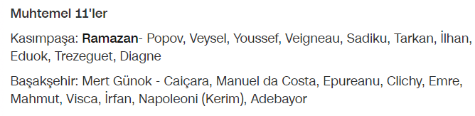 التشكيل المتوقع لمباراة قاسم باشا اليوم