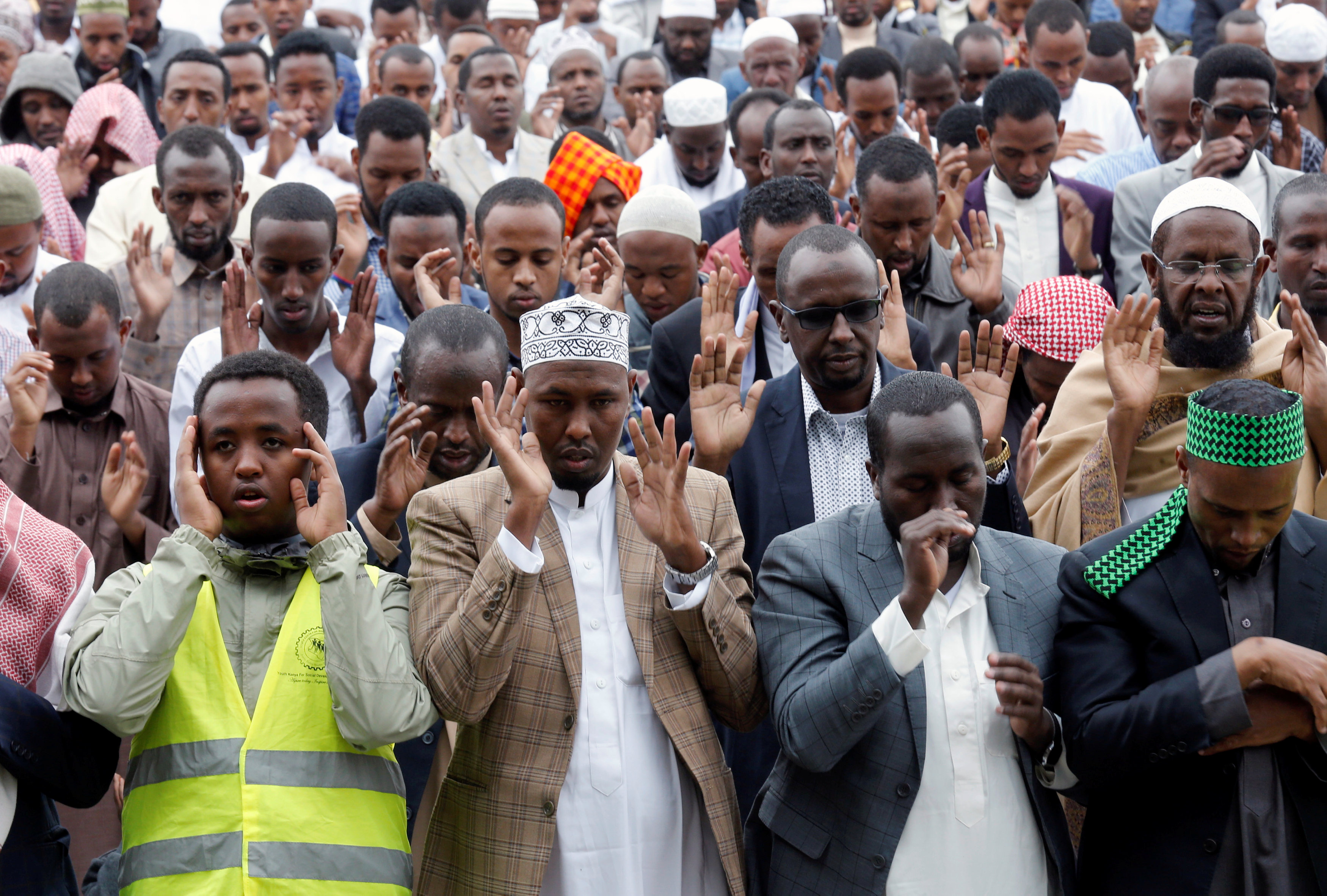 مسلمو كينيا يصلون العيد