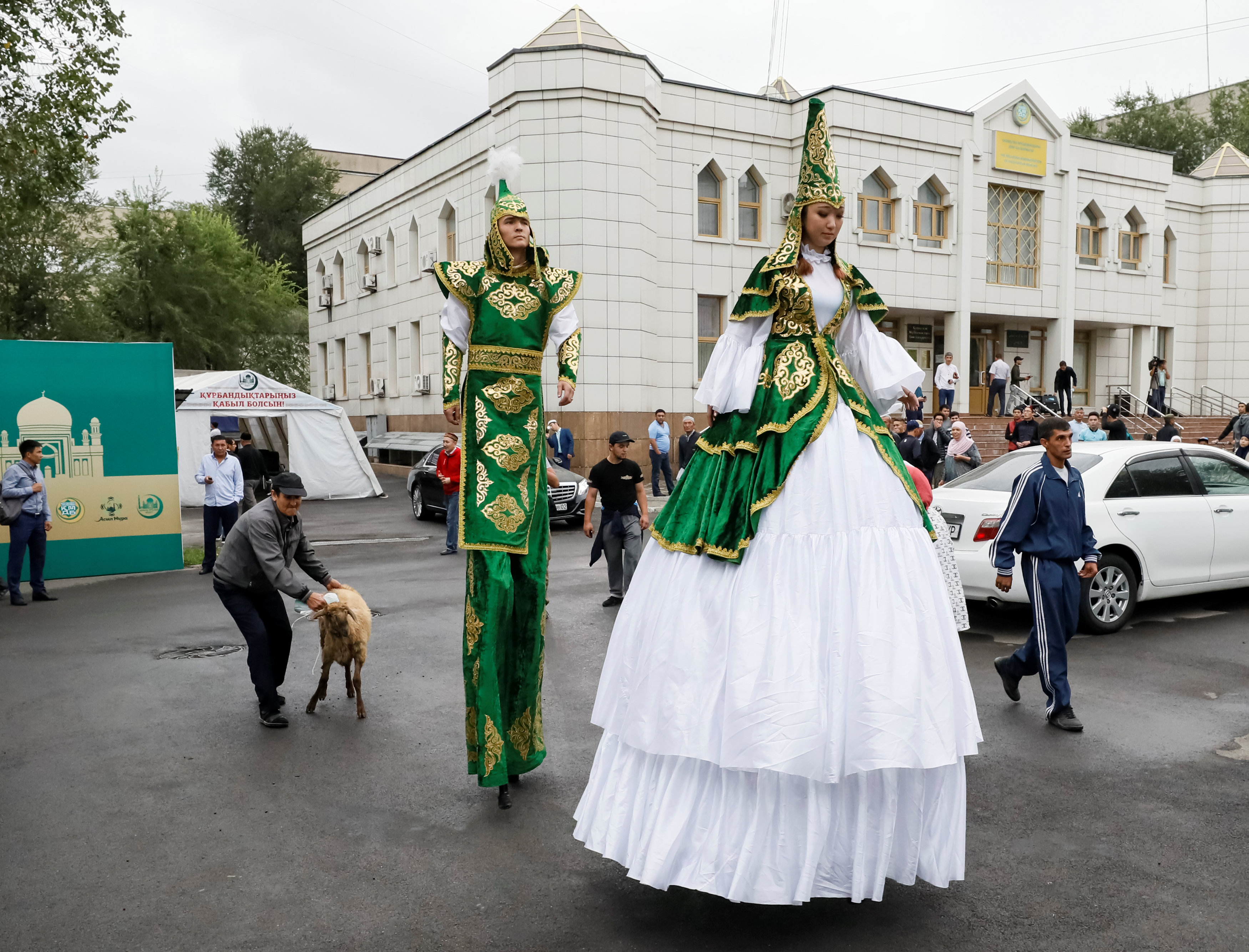 مظاهر الاحتفال بالعيد فى كازاخستان