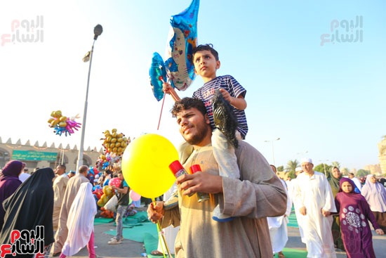 احتفالات العيد بمسجد عمرو بن العاص (3)