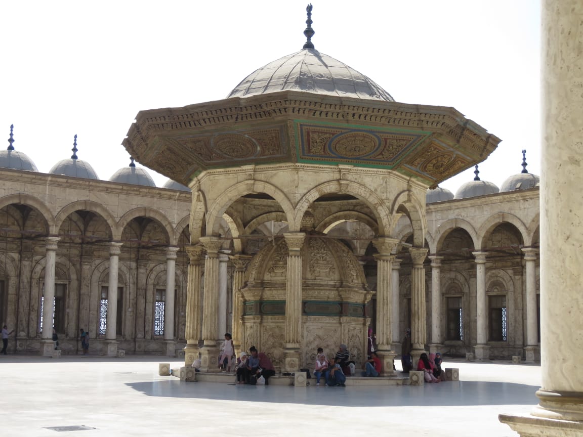 مسجد محمد على من الداخل