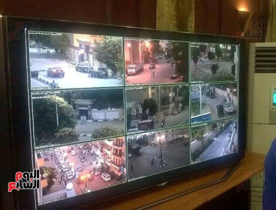 كاميرات المراقبة تعرض الصورة اولاً بأول بالشوارع