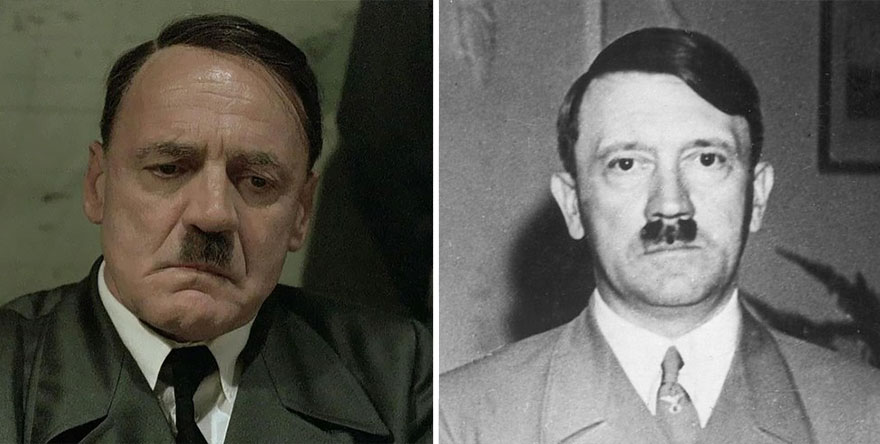 برونو غانز في شخصية هتلر
