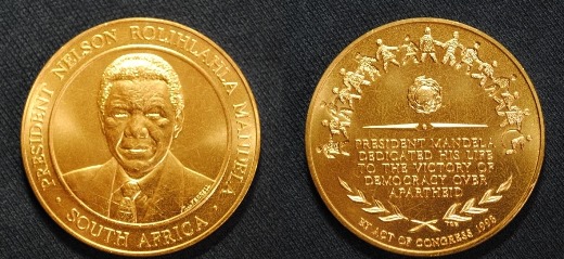 ميدالية نيلسون مانديلا