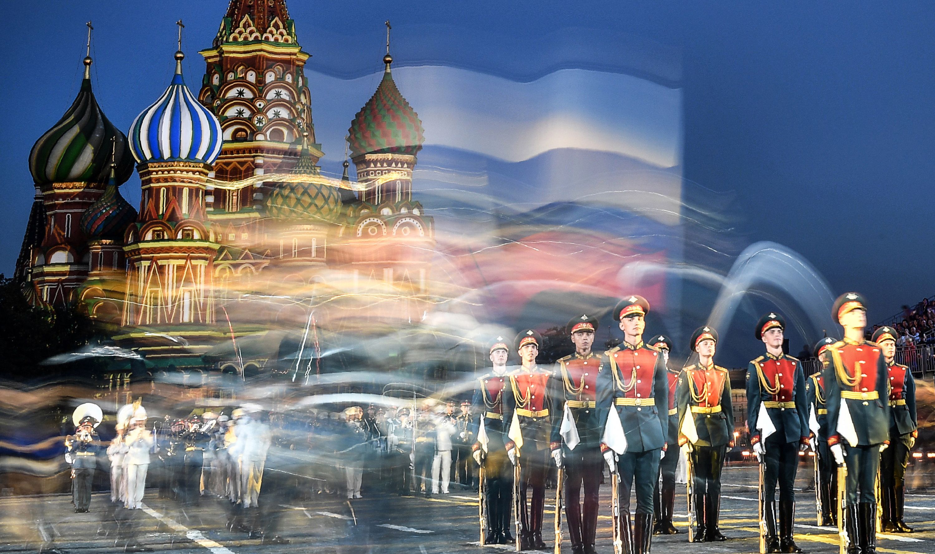 مهرجان للموسيقى العسكرية فى موسكو