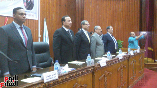 وزير القوى العاملة يفتتح ملتقى السلامة بجامعة المنوفية (3)