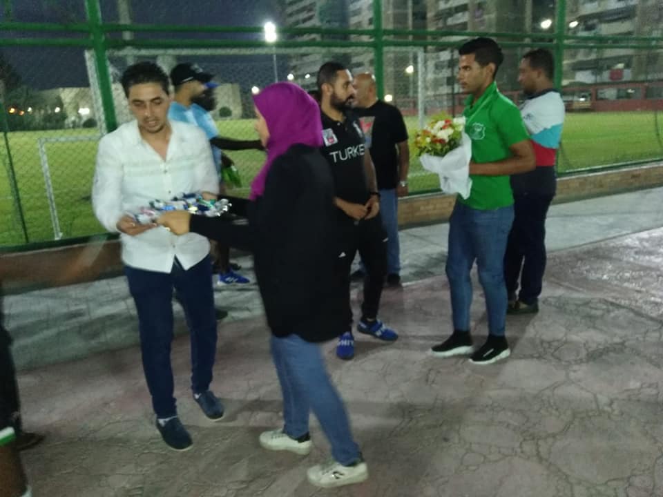 استقبال بالشكلاته