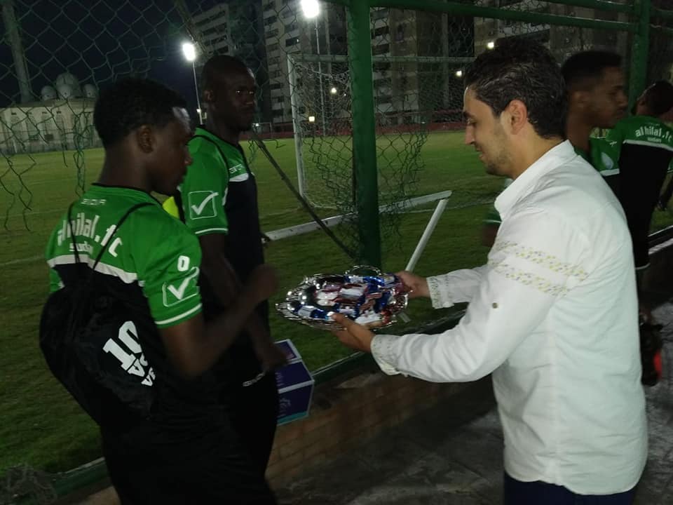 بعثة الهلال تصل بورسعيد