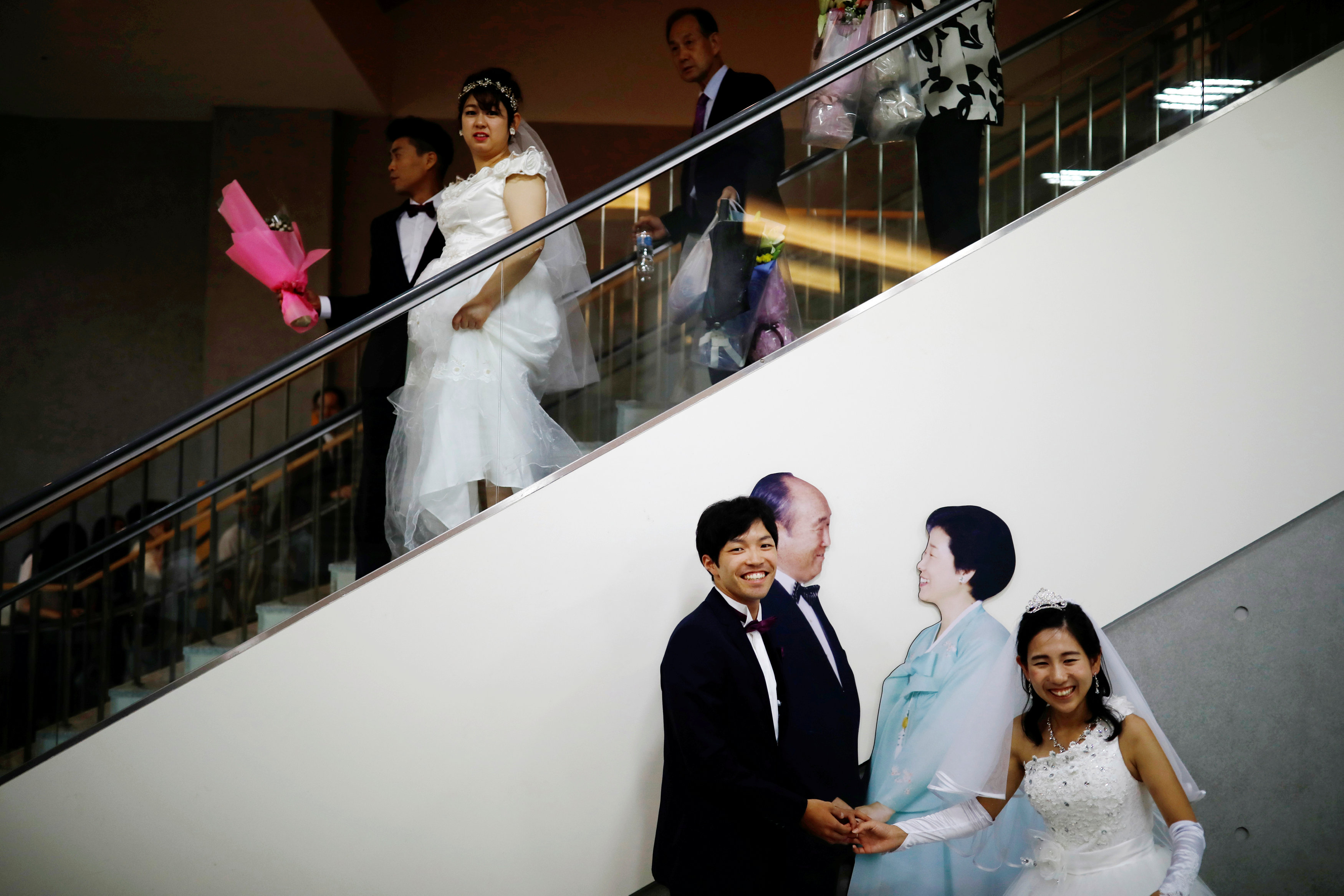 حفل زفاف جماعى فى كوريا الجنوبية