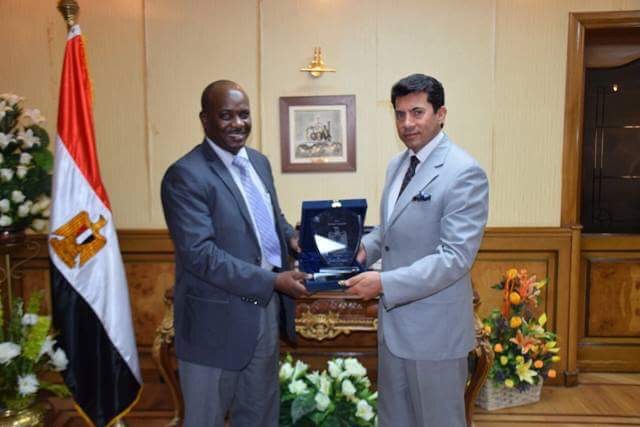 تكريم وزير الشباب السودانى