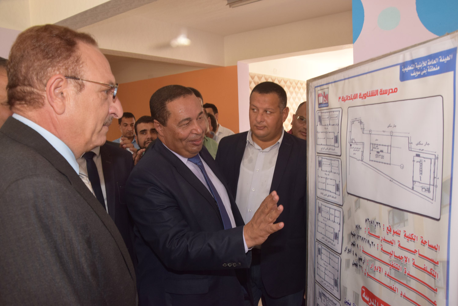 محافظ بنى سويف يفتتح مدارس للتعليم الأساسى (7)