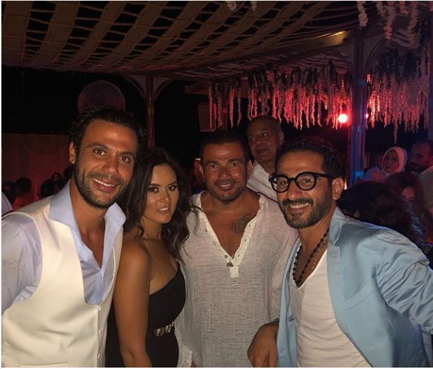 محمد إمام وعمرو دياب وأحمد حلمى