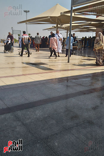 حجاج بيت الله الحرام فى مطار القاهرة (2)