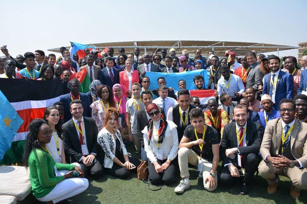 المشاركين فى سفينة النيل لشباب العرب