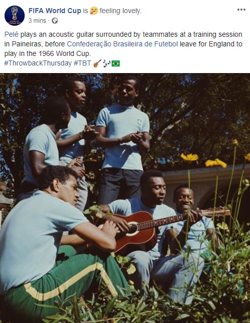 فيفا يحتفى بالأسطورة بيليه