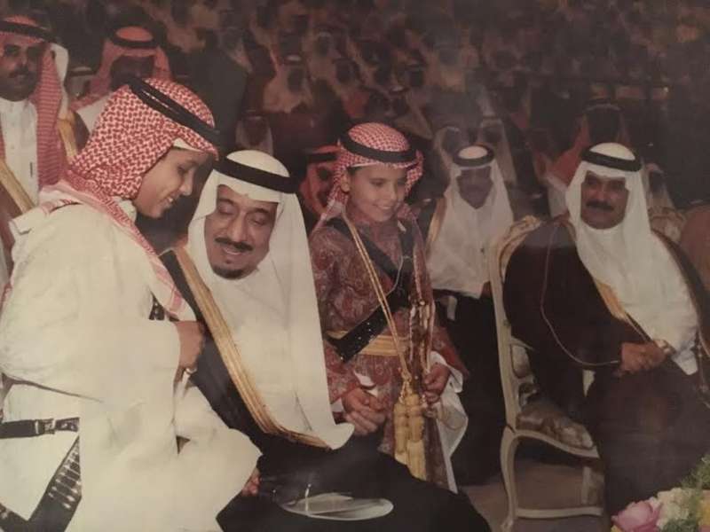 ولي العهد الأمير محمد بن سلمان في حفلة بمدرسته الإبتدائية