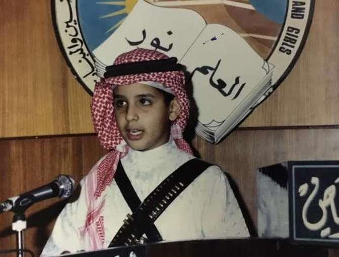 الأمير محمد بن سلمان فى حفل مدرسته الإبتدائية