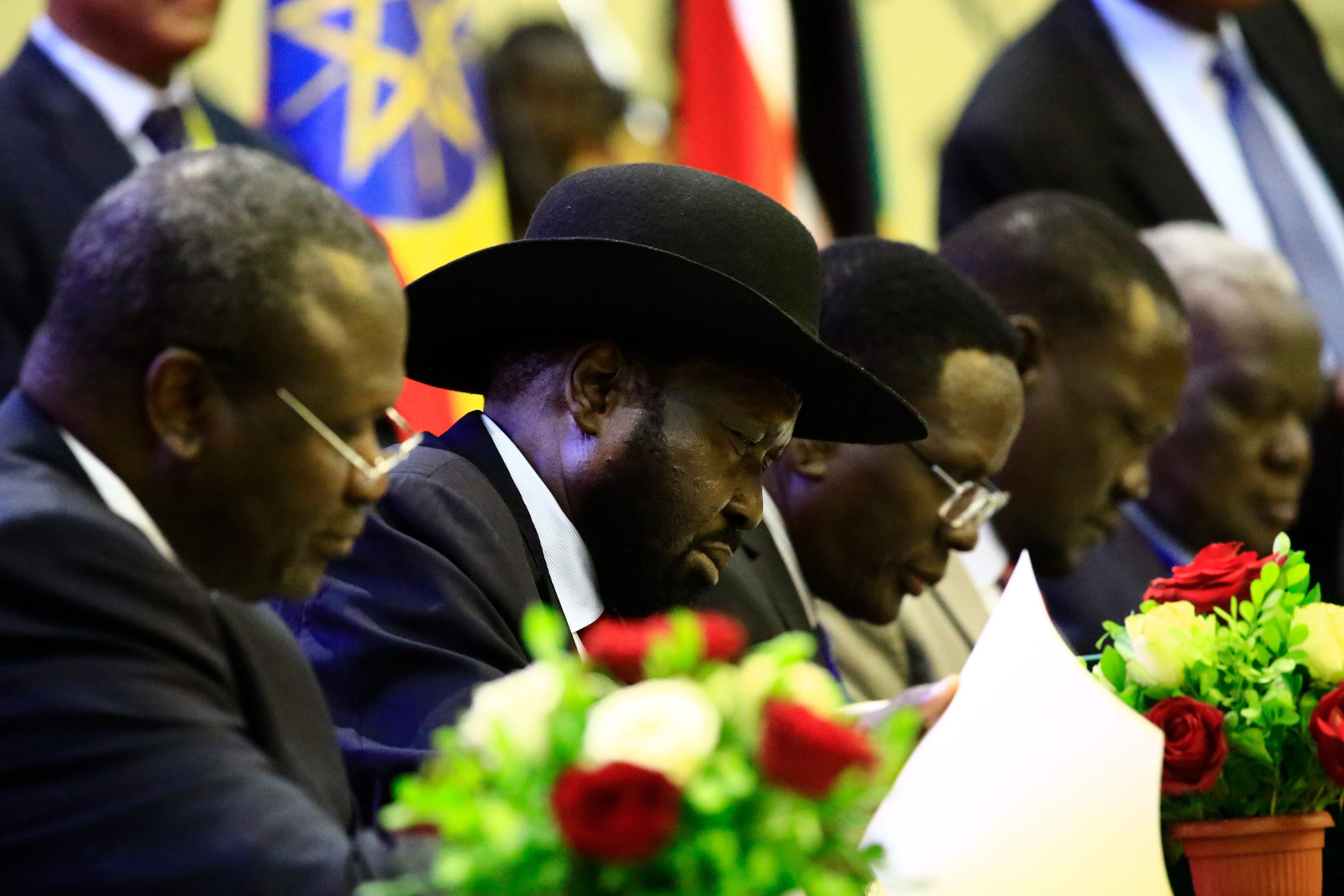 رئيس جنوب السودان وزعيم المترميدن 