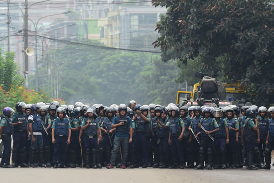 الشرطة فى بنجلاديش