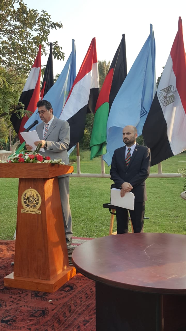 أفغانستان تهدى مصر تمثال جمال الدين الأفغانى فى عيد افتتاح قناة السويس الجديدة (1)