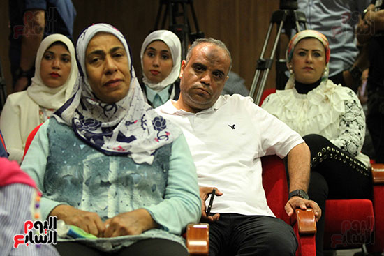 صور مؤتمر دار الكتب للإعلان عن مخطوطة نادرة بحضور وزيرة الثقافة (26)