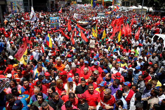 مسيرات تأييد نيكولاس مادورو 