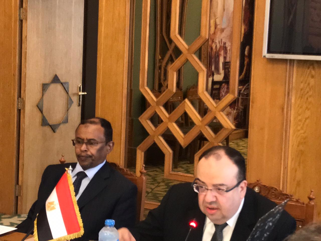 اللجنة السودانية المصرية المشتركة لكبار المسؤلين تشرع في التحضير للاجتماع وزارى (1)