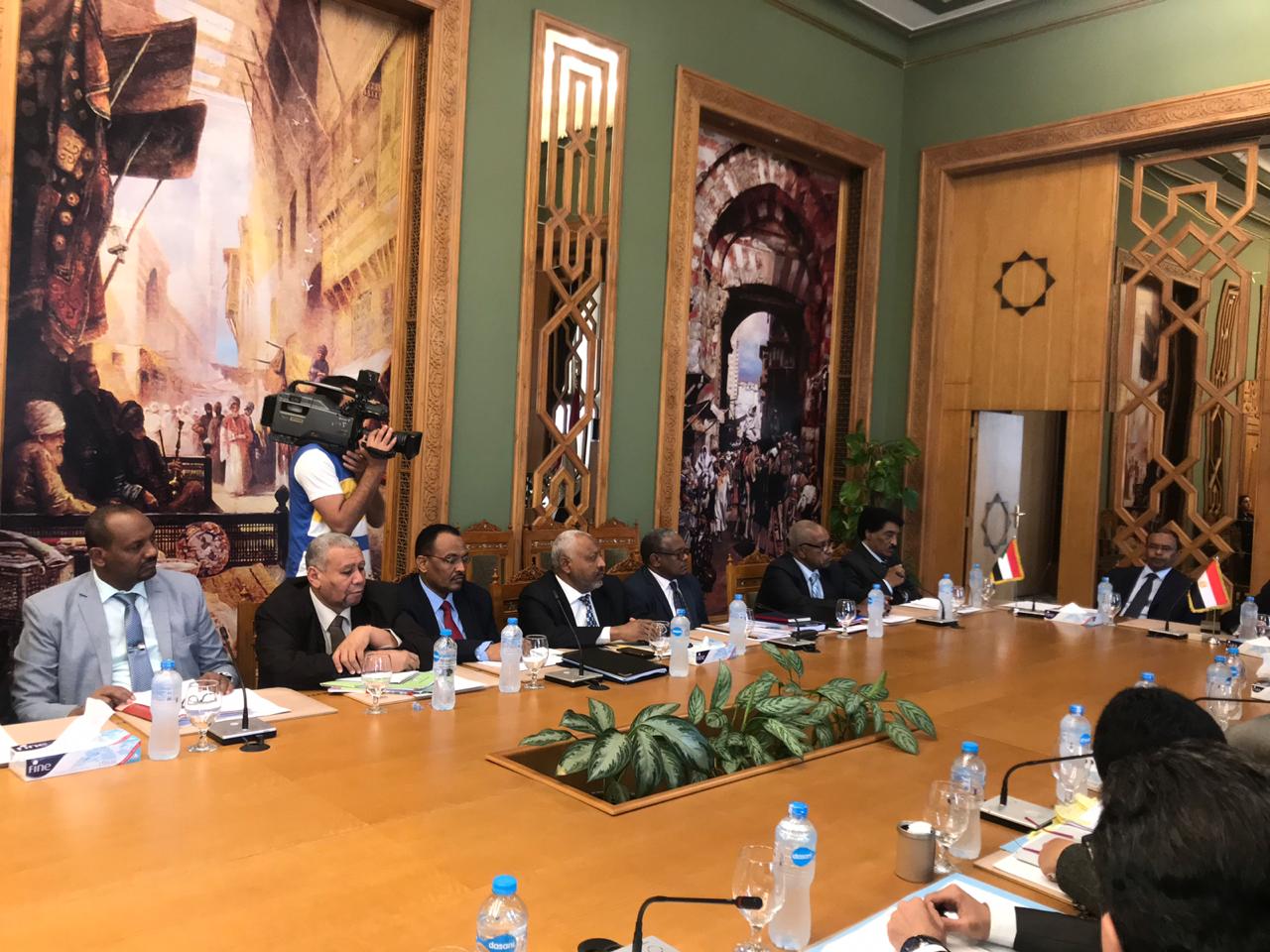 اللجنة السودانية المصرية المشتركة لكبار المسؤلين تشرع في التحضير للاجتماع وزارى (3)