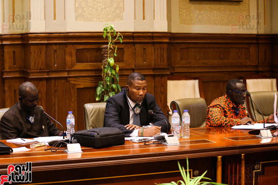 الاجتماع الثاني للجنة الشئون الافريقية مع البرلمان الافريقي  (5)