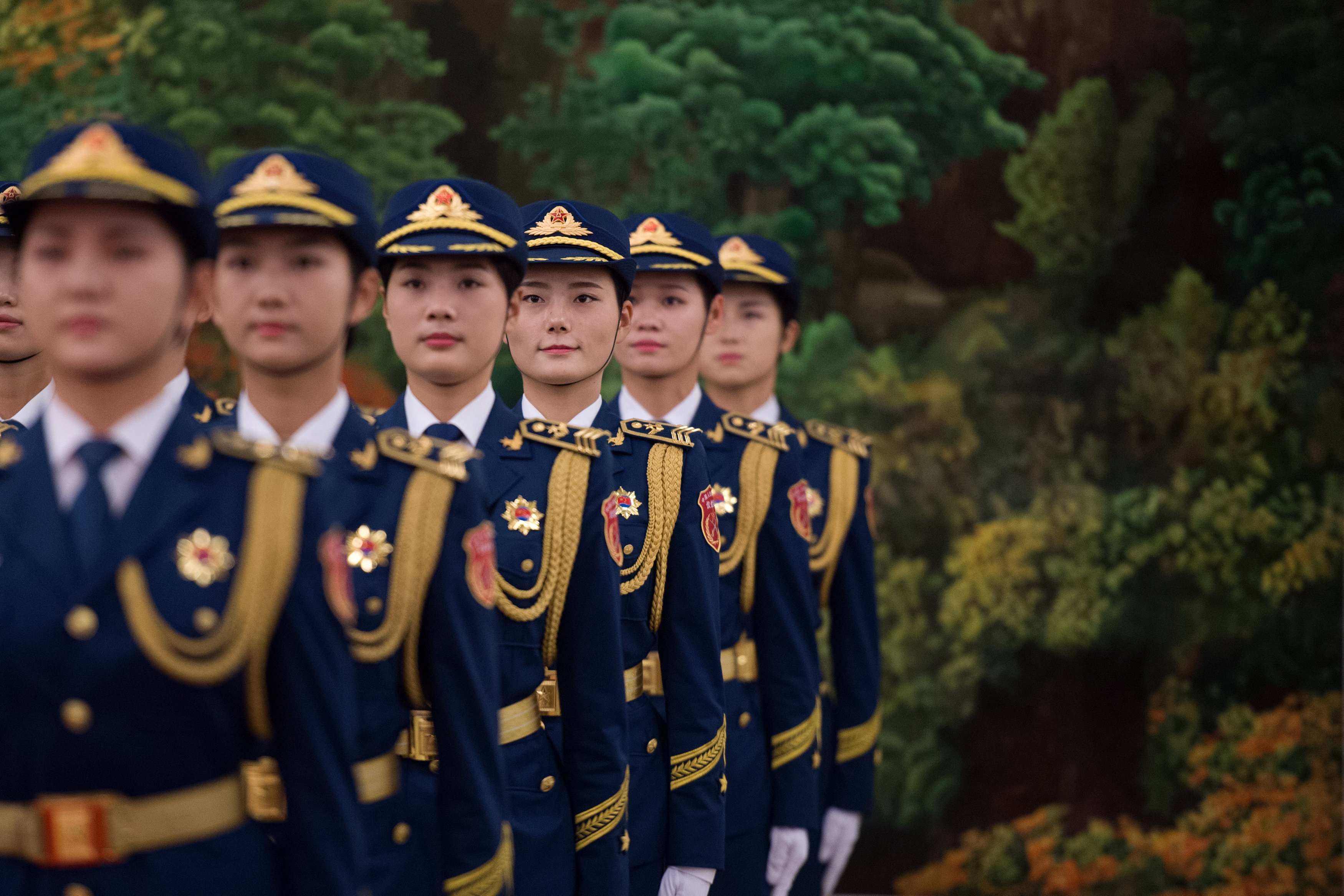 مراسم استقبال رسمية للسيسى فى بكين  (7)