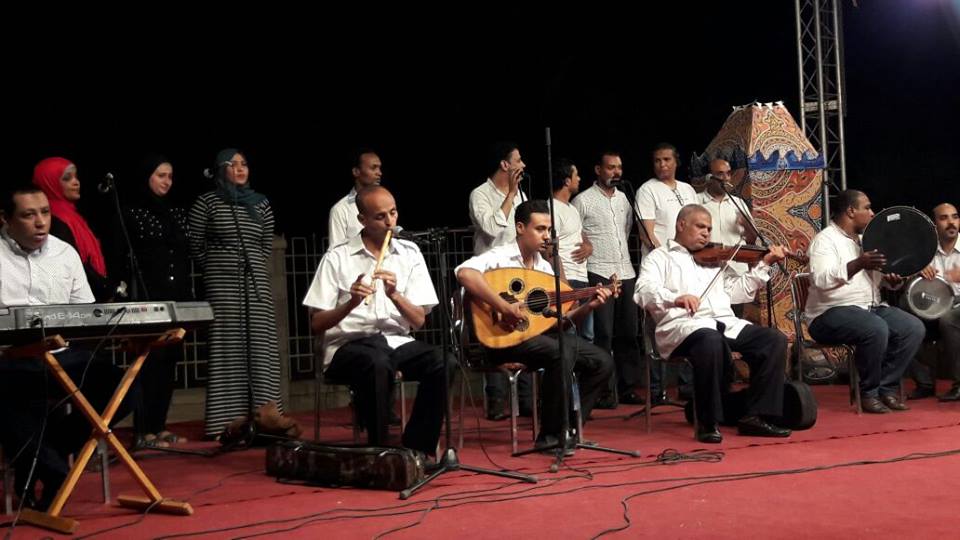   "فرقة الأقصر للموسيقى العربية" تبدع بالأغانى والأناشيد الوطنية التاريخى