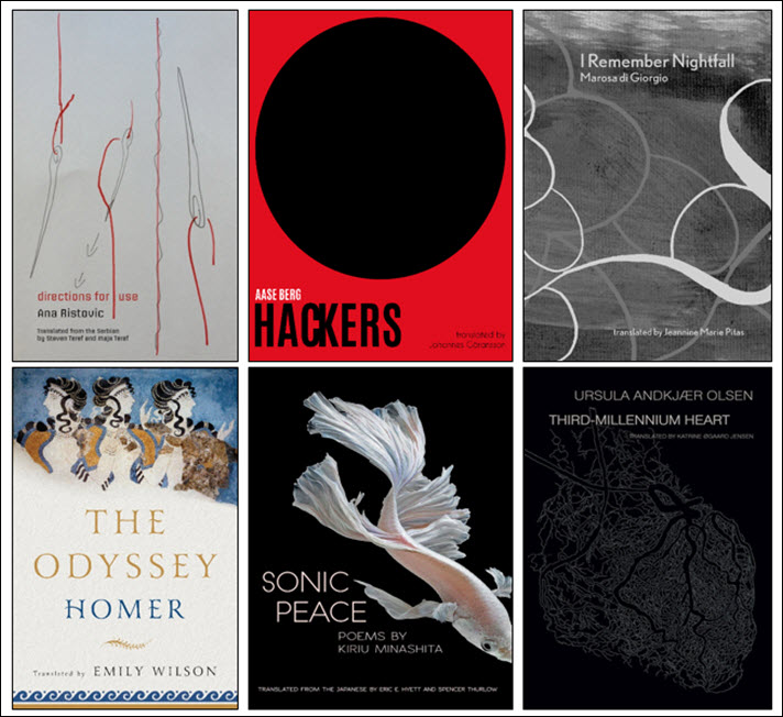 National Translation Award 2018 Poetry Shortlist