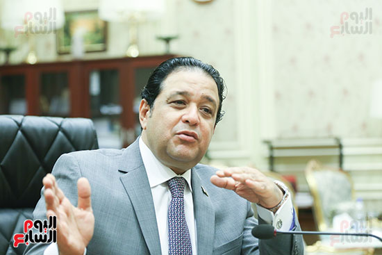 النائب علاء عابد رئيس لجنة حقوق الإنسان بالبرلمان (9)