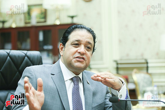 النائب علاء عابد رئيس لجنة حقوق الإنسان بالبرلمان (10)