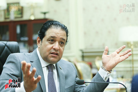 النائب علاء عابد رئيس لجنة حقوق الإنسان بالبرلمان (12)