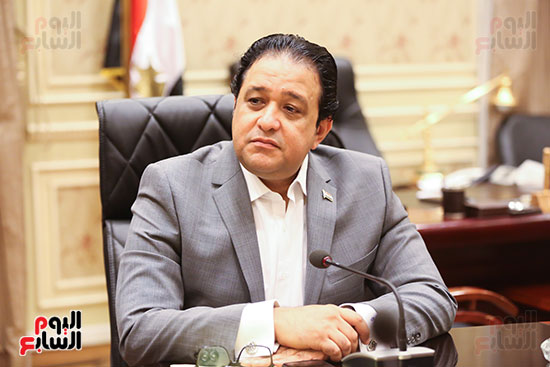 النائب علاء عابد رئيس لجنة حقوق الإنسان بالبرلمان (1)