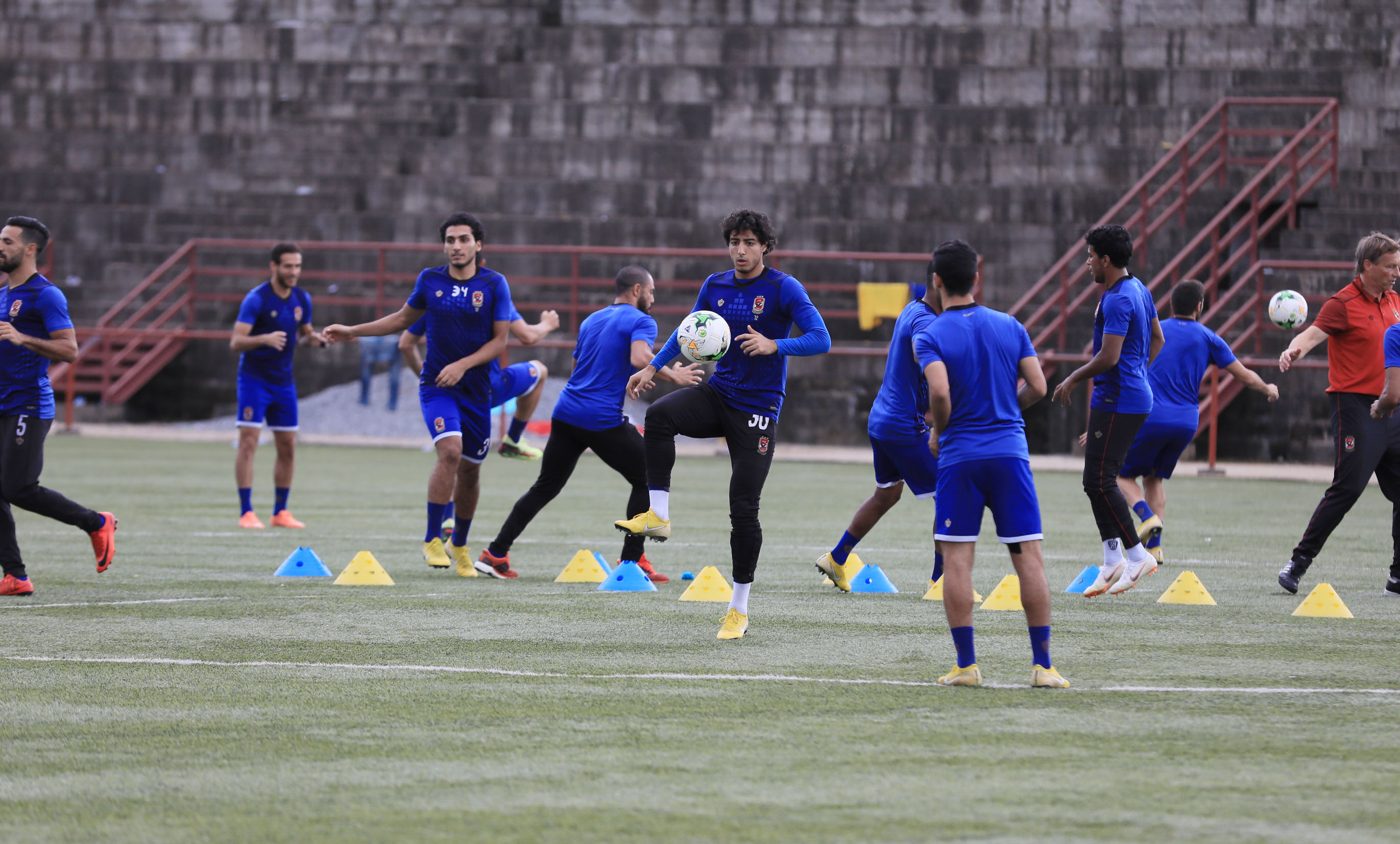 جدية لاعبي الاهلى