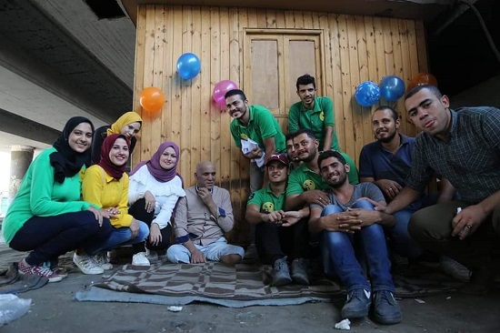 فريق بسمة للإيواء فى الشارع فريق بسمة للإيواء فى الشارع