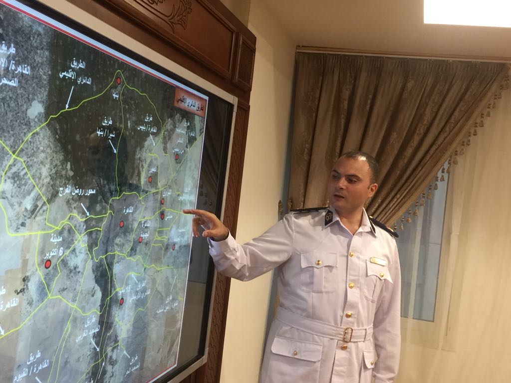 الرائد محمد الشربيني يشرح لليوم السابع مسار الطريق الإقليمي الجديد