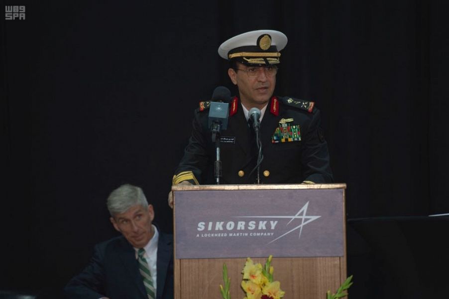 قائد البحرية السعودية الفريق الركن فهد بن عبد الله الغفيلى