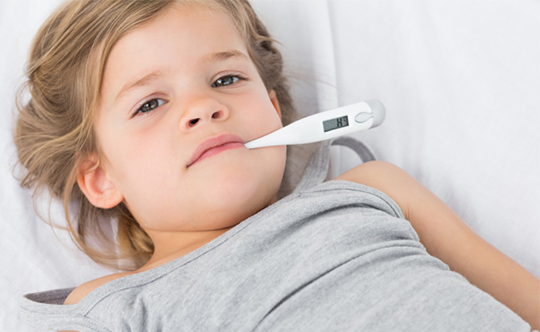 الانفلونزا عند الاطفال