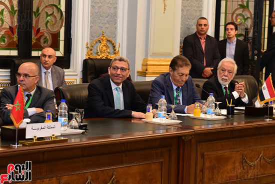  الندوة البرلمانية العربية للاتحاد البرلماني العربي المنعقدة بمجلس النواب (24)