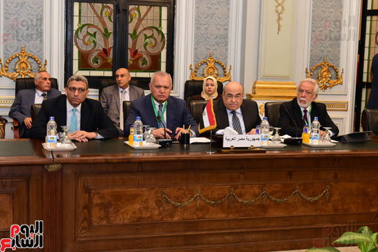  الندوة البرلمانية العربية للاتحاد البرلماني العربي المنعقدة بمجلس النواب (16)