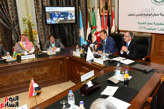  الندوة البرلمانية العربية للاتحاد البرلماني العربي المنعقدة بمجلس النواب (12)