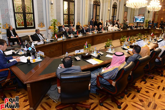  الندوة البرلمانية العربية للاتحاد البرلماني العربي المنعقدة بمجلس النواب (15)