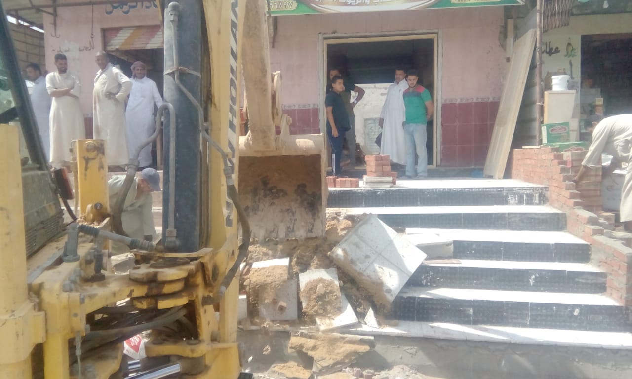 حملات لازاله مخالفات البناء فى القاهره الجديده وبرج العرب  (9)