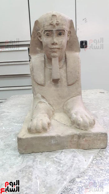 اكتشاف-تمثال-لـ-أبو-الهول--(2)