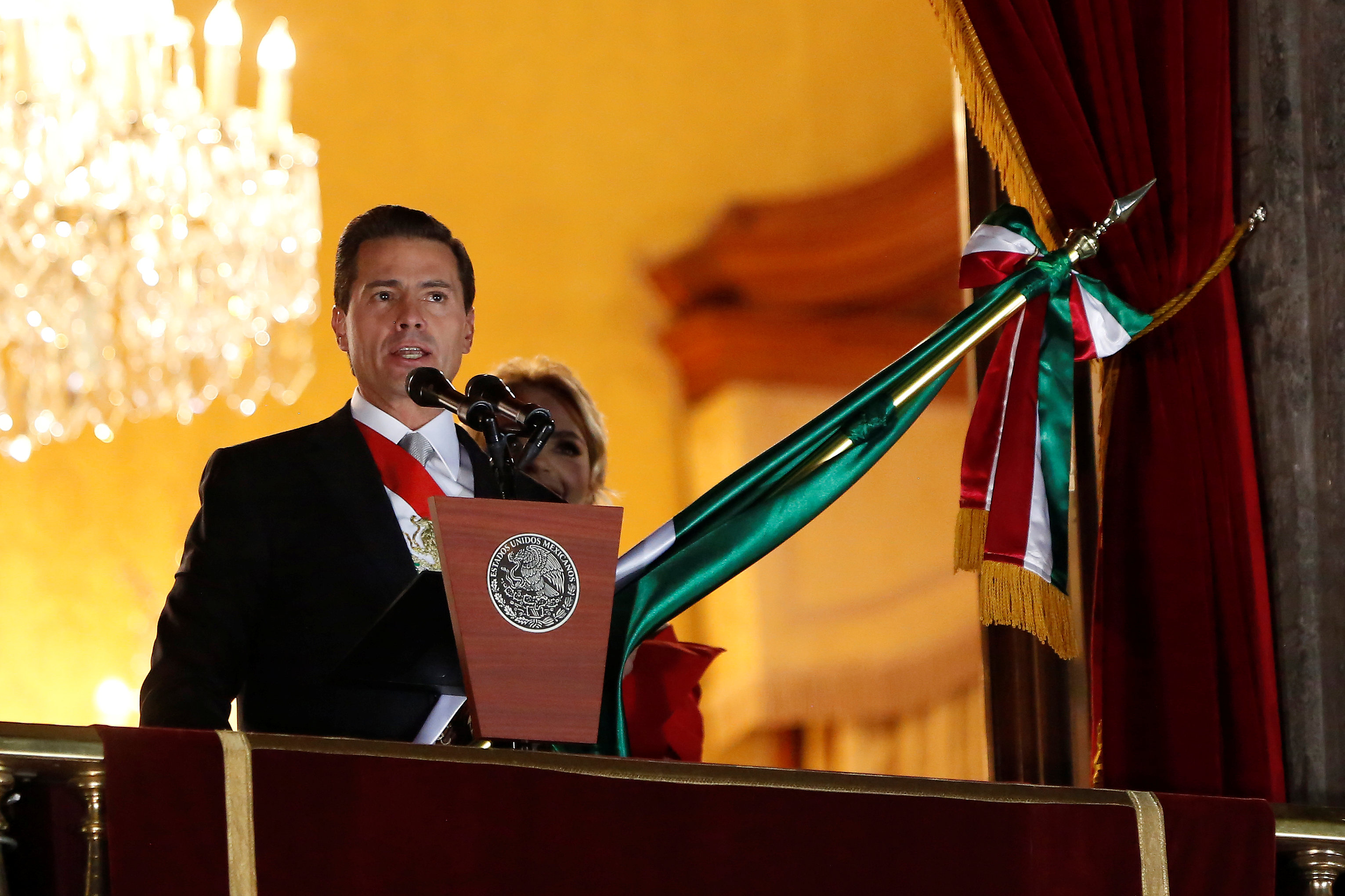 رئيس المكسيك يلقى كلمة بمناسبة ذكرى الاستقلال