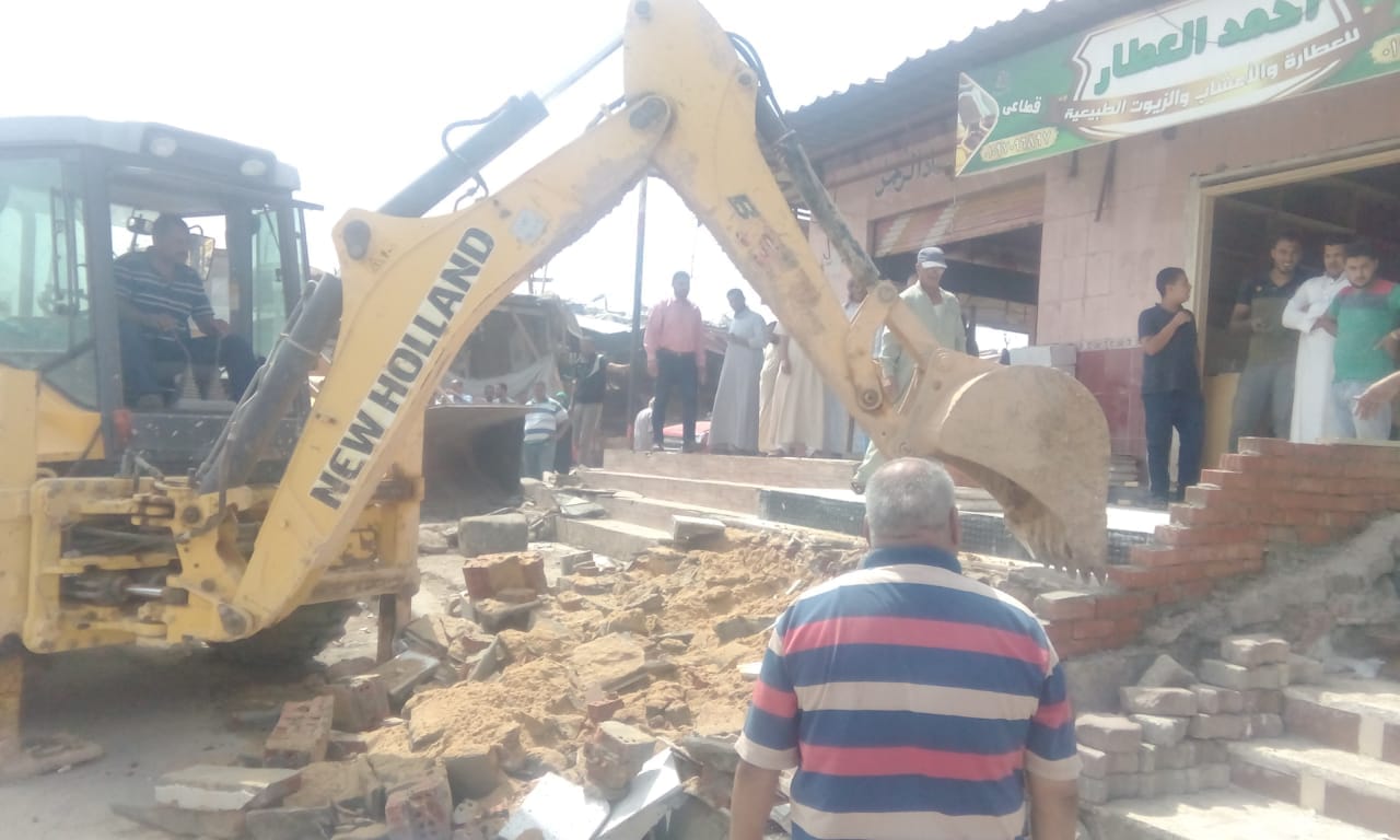 حملات لازاله مخالفات البناء فى القاهره الجديده وبرج العرب  (1)